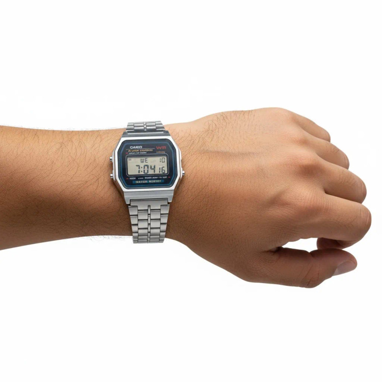 ساعت کاسیو دیجیتال A159W فلزی مردانه ضد آب