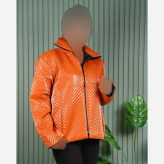 کاپشن ورنی سیلیکونی آبگریز زمستانی زنانه