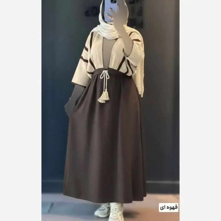 کت و سارافون محدثه شانتون و لنین خارجی فری سایز تا 48