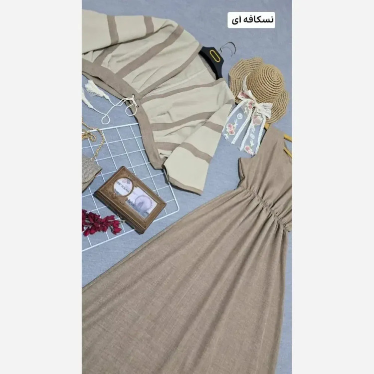 کت و سارافون محدثه شانتون و لنین خارجی فری سایز تا 48