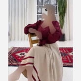 پیراهن مازراتی زنانه مدل رویا فری سایز کمربنددار رنگی
