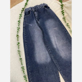 شلوار جین بگ ژوبین ترک قد 106 کیفیت عالی تن خور خوب