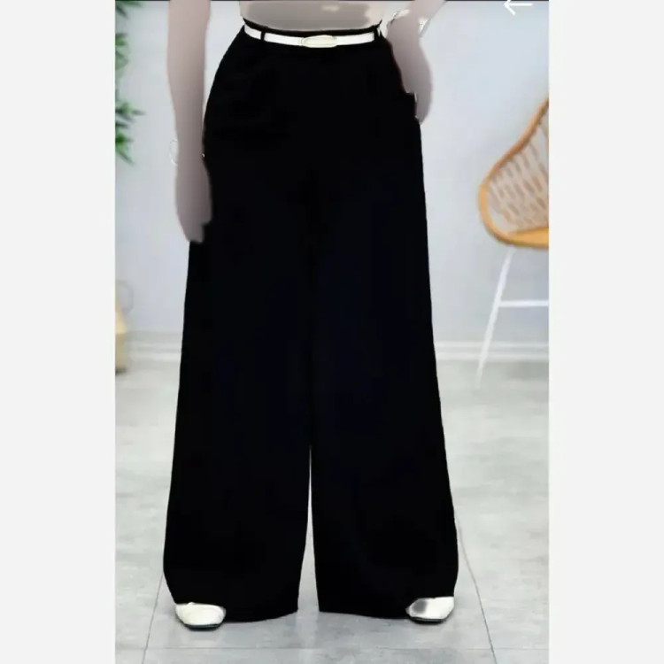 شلوار ریزشی بزایاق زنانه در رنگ و سایز متنوع قد 110