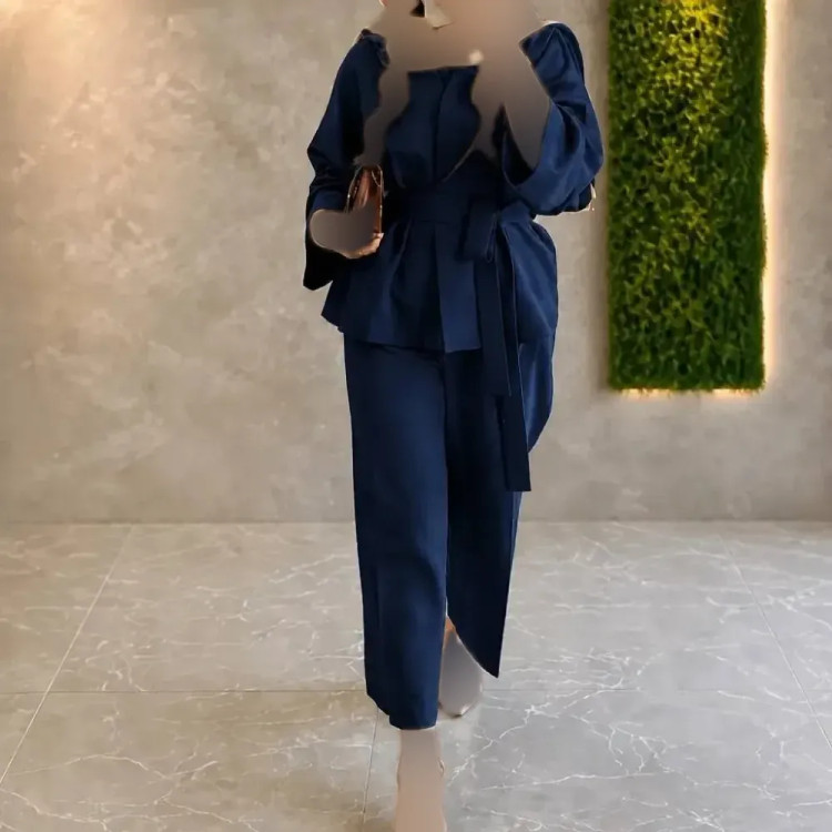 کت شلوار زنانه مازراتی دوخت مزونی مدل نبات