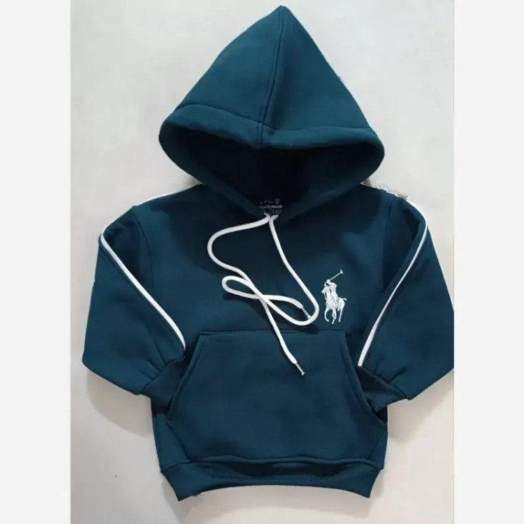هودی پنبه داخل کرکی ضخیم اسپرت رنگی سایز 60 تا 70