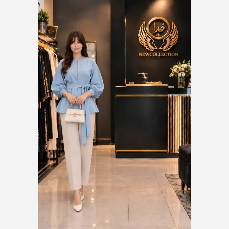 ست مانتو و شلوار پاییزه سوپر مازراتی فری سایز