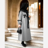 کفتان زنانه ریما پاییزه فری سایز 38 تا 50 قد 130