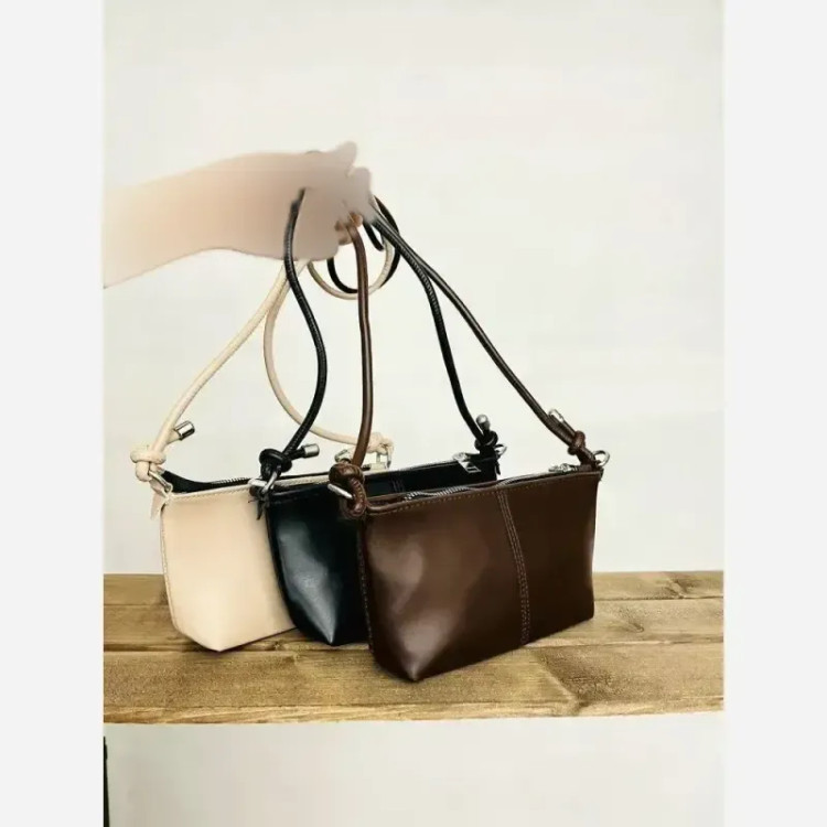 کیف فانتزی صابونی شیک رنگبندی متنوع سایز 22 در 12